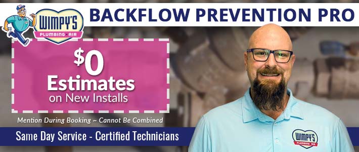 moore BAckflow Prevention Wimpy's Plumbing & Air