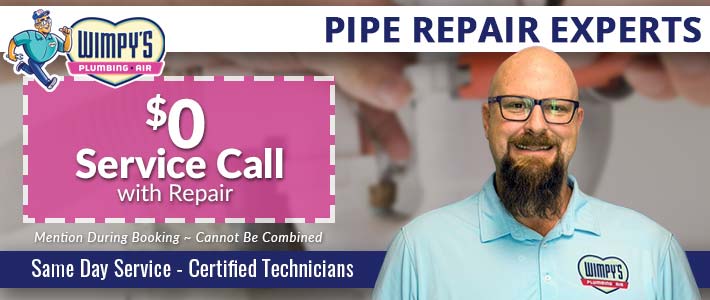 pendleton pipe repair Wimpy's Plumbing & Air