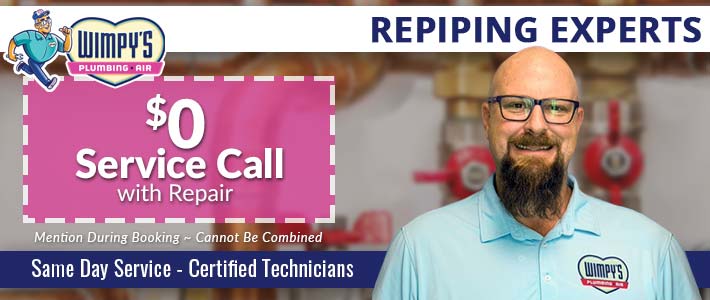 berea Repiping Wimpy's Plumbing & Air