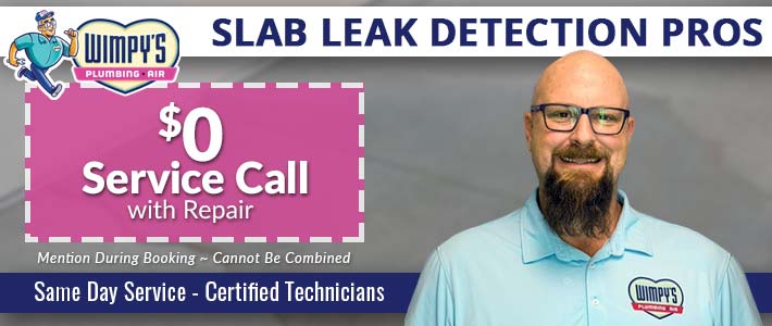 pendleton Slab Leak DetecionWimpy's Plumbing & Air